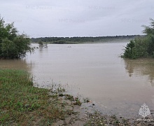 В Усольском районе зафиксировали повышение уровня воды в реке