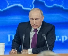 Путин заявил, что Россия пытается закончить военные действия в Донбассе
